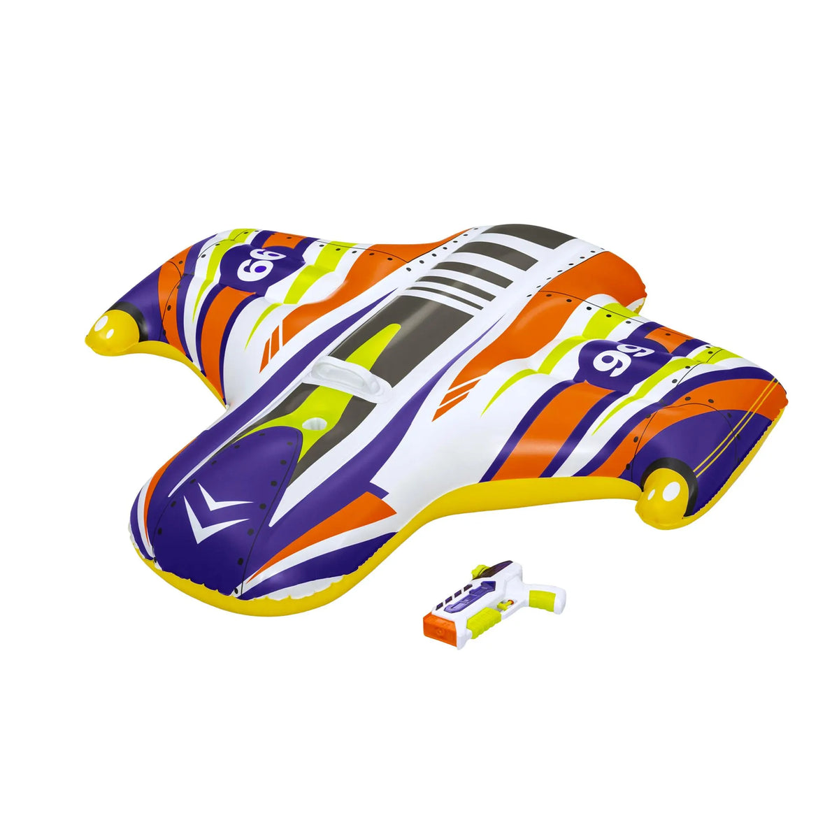 Bestway Spaceship Ride-On Pool Float Toy Floaties for Kids 45kg Capacity - Image 8