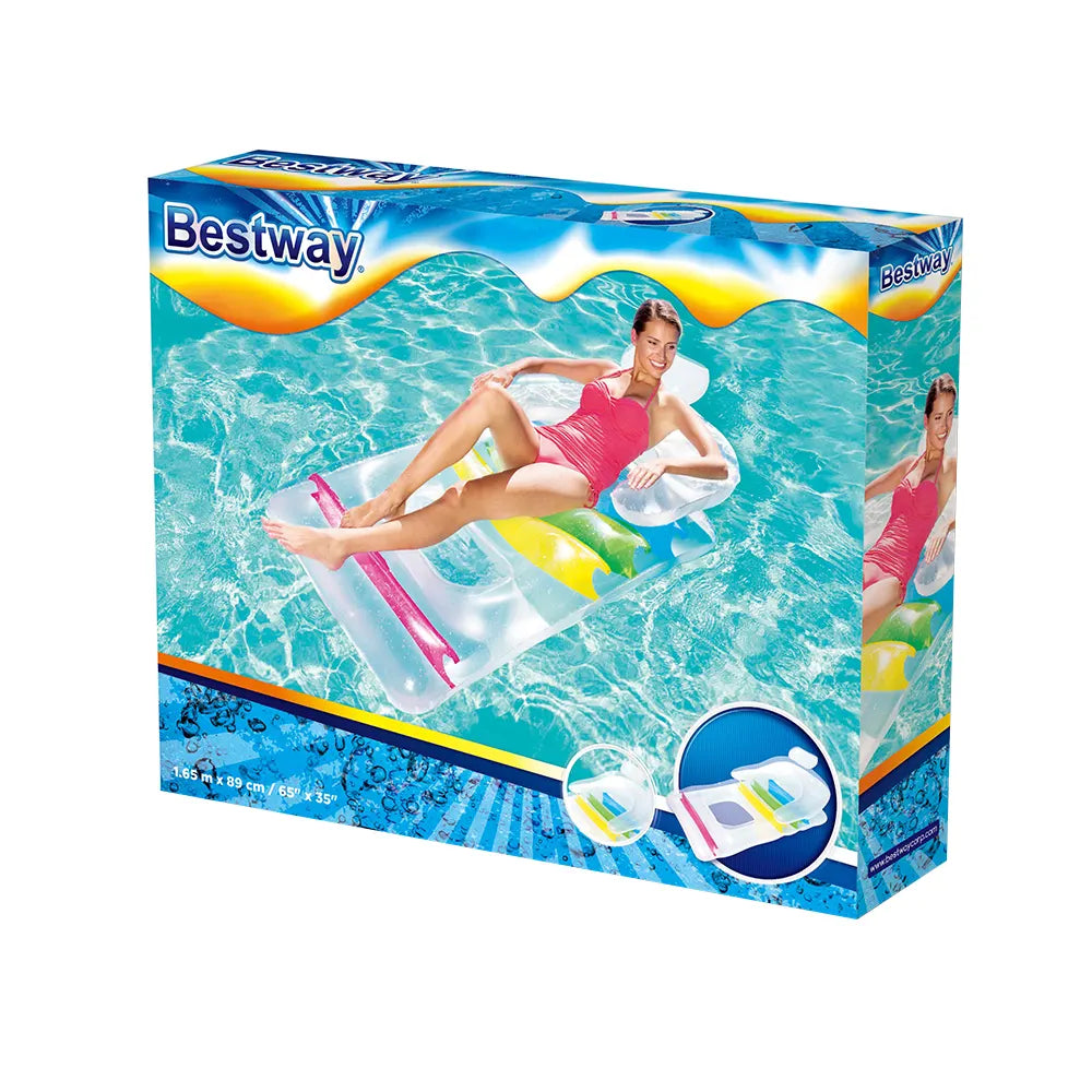 Bestway Pool Float Inflatable Lounge Seat Pillow Bed - Image 5