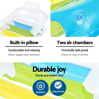 Bestway Pool Float Inflatable Lounge Seat Pillow Bed - Image 6