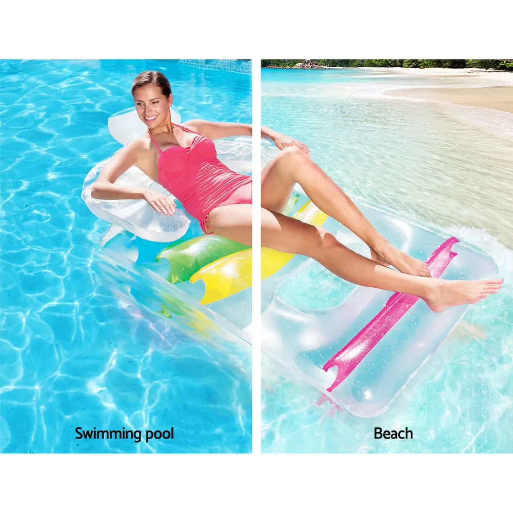 Bestway Pool Float Inflatable Lounge Seat Pillow Bed - Image 7