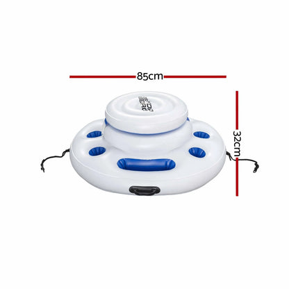 Bestway Inflatable Floating Cooler with Cup Holders for Pool Holds 24 Cans - Image 2