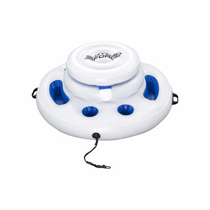 Bestway Inflatable Floating Cooler with Cup Holders for Pool Holds 24 Cans - Image 3