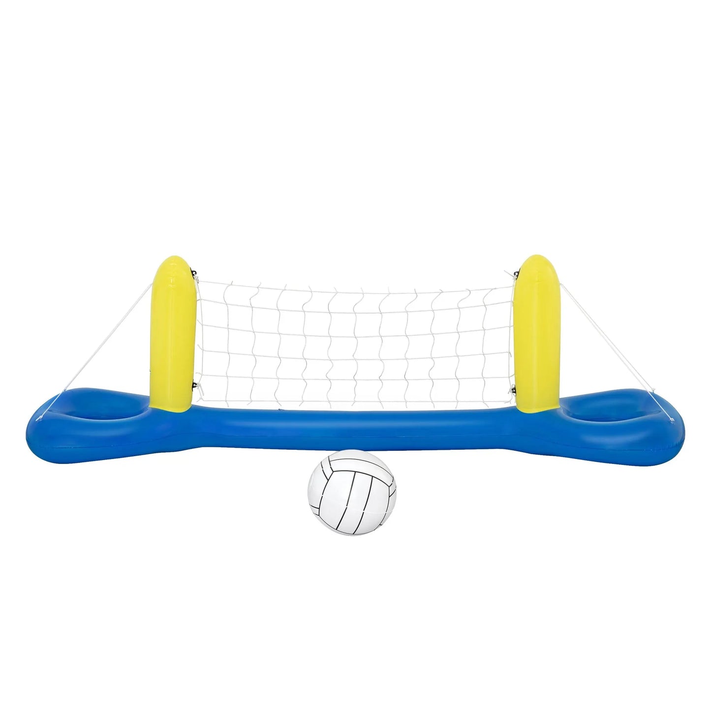 Bestway Floating Pool Volleyball Net Set with Ball 252cm x 64cm Blue - Image 3