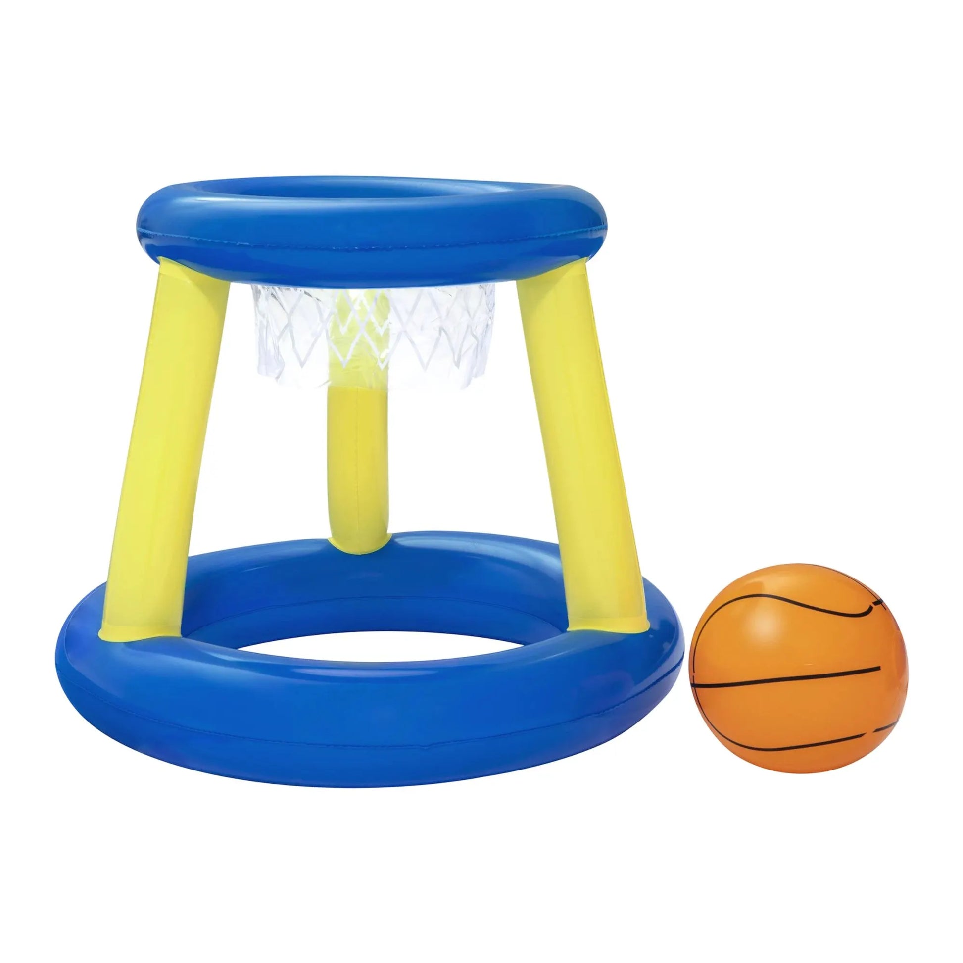 Bestway Inflatable Pool Float Basketball Hoop Set with Ball Blue - Image 3