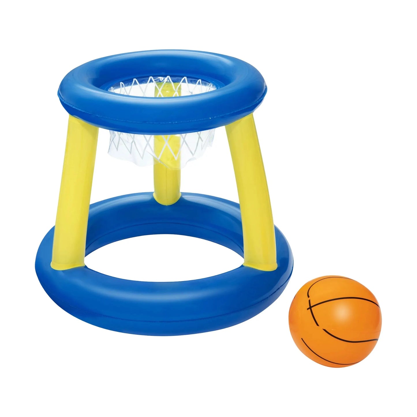 Bestway Inflatable Pool Float Basketball Hoop Set with Ball Blue - Image 8