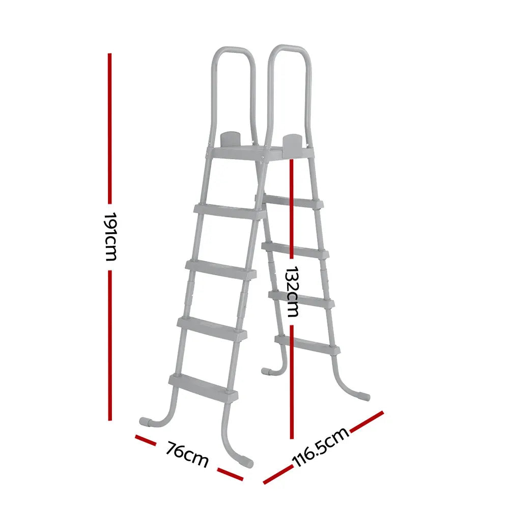 Bestway Above Ground Pool Ladder with Removable Steps - Image 2