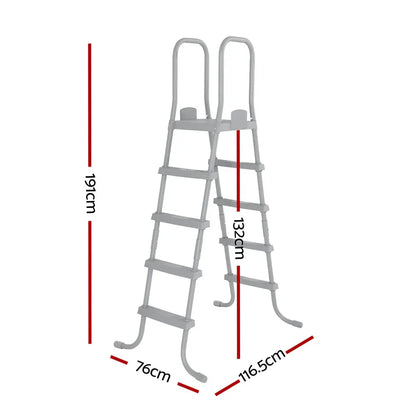 Bestway Above Ground Pool Ladder with Removable Steps - Image 2