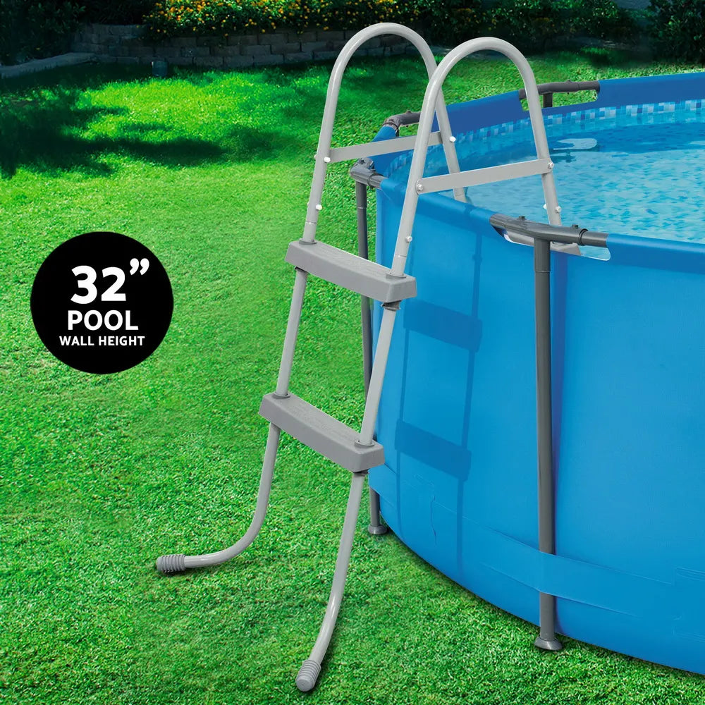 Bestway Pool Ladder 84cm 2 Step Above Ground Swimming Pools Removable Steps Stairs - Image 4