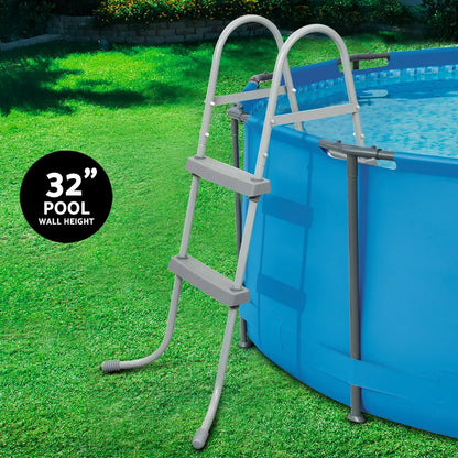 Bestway Pool Ladder 84cm 2 Step Above Ground Swimming Pools Removable Steps Stairs - Image 4