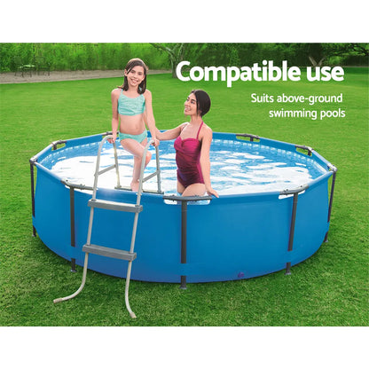 Bestway Pool Ladder 84cm 2 Step Above Ground Swimming Pools Removable Steps Stairs - Image 5