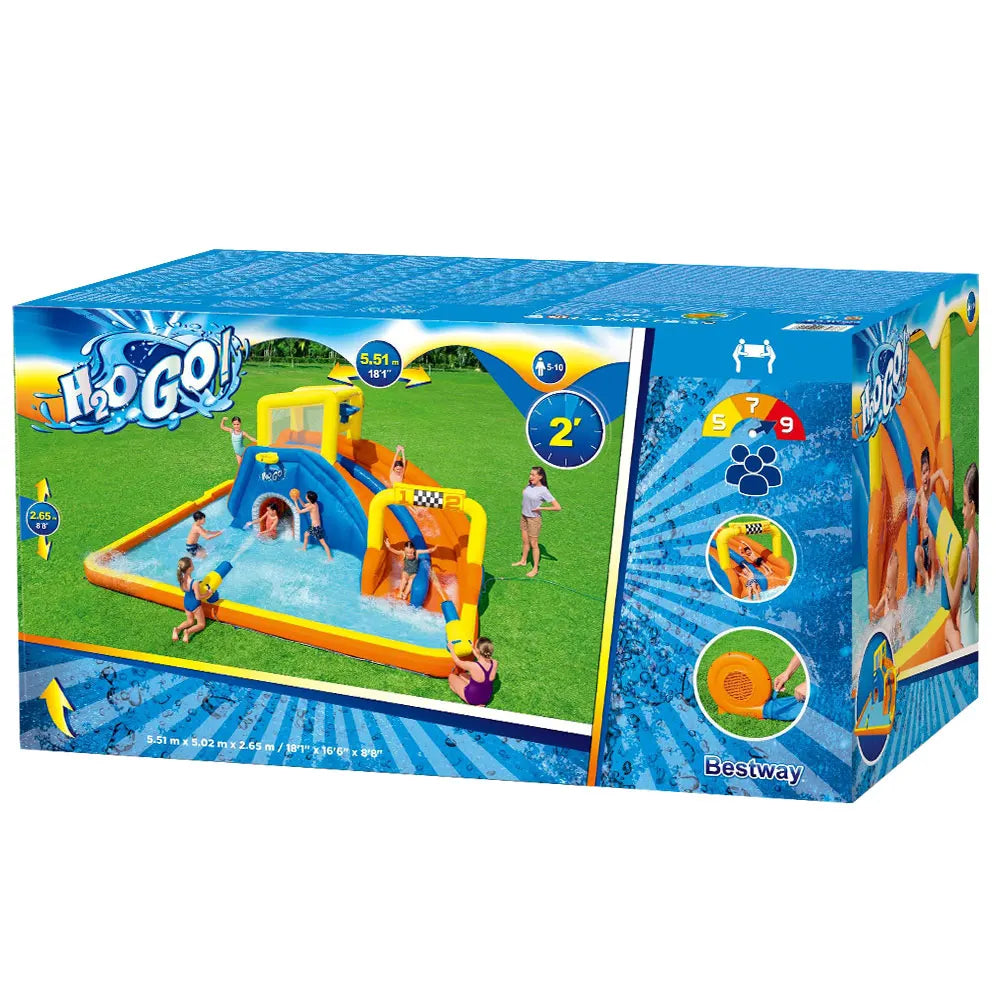 Bestway Water Slide 551x502x265cm Kids Play Park Inflatable Swimming Pool - Image 5
