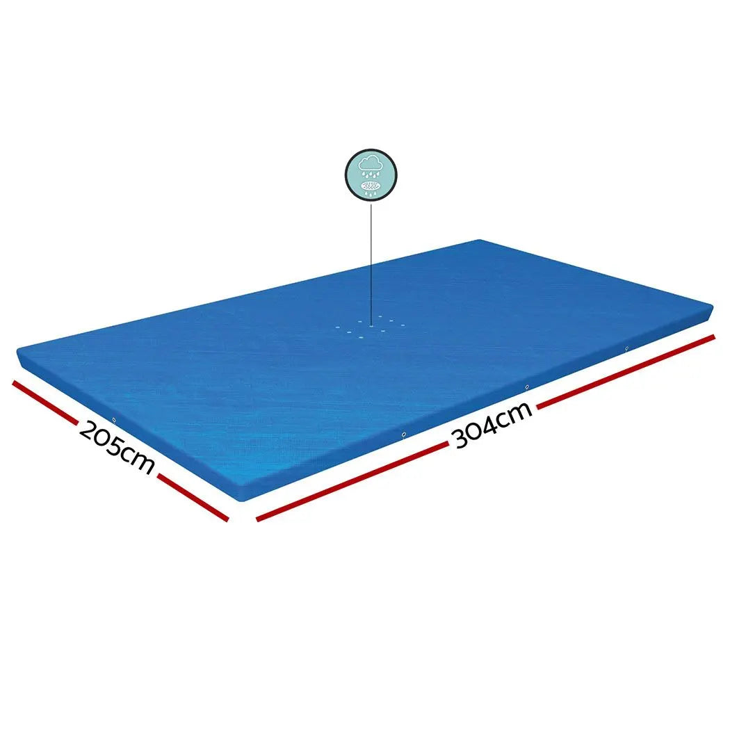 Bestway Pool Cover 58106 Fits 3x2.01m Above Ground Swimming Pool PE Blanket - Image 2