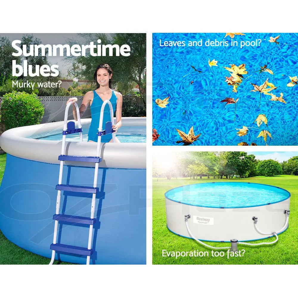 Bestway Pool Cover Fits 3.66m/12ft Round Swimming Pool PVC Blanket 3.7m - Image 4