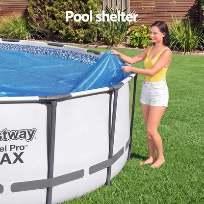 Bestway Pool Cover Solar Fits 3.66m Round Above Ground Swimming Pool Blanket - Image 5