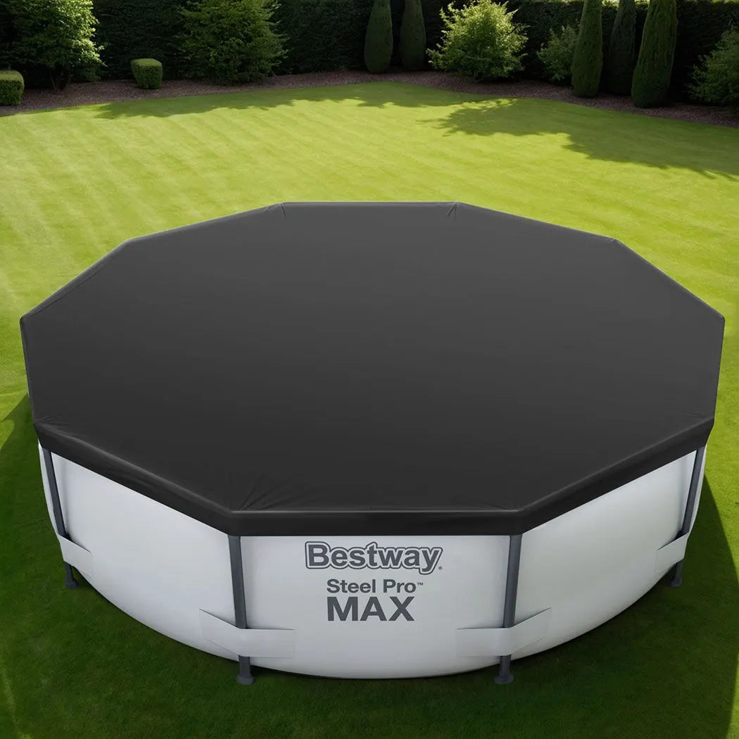Bestway Pool Cover Fits 3.05m Round Above Ground Swimming Pool PVC Blanket - Image 7