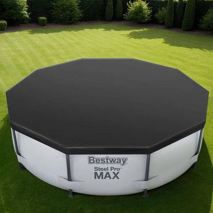 Bestway Pool Cover Fits 3.05m Round Above Ground Swimming Pool PVC Blanket - Image 7