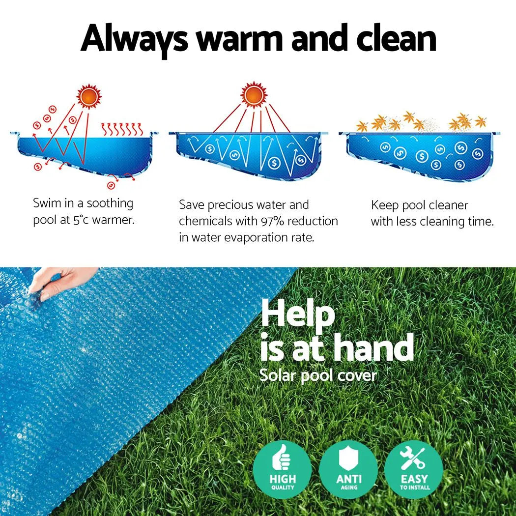 Bestway Pool Cover Solar Fits 4.17m Round Above Ground Swimming Pool Blanket - Image 6
