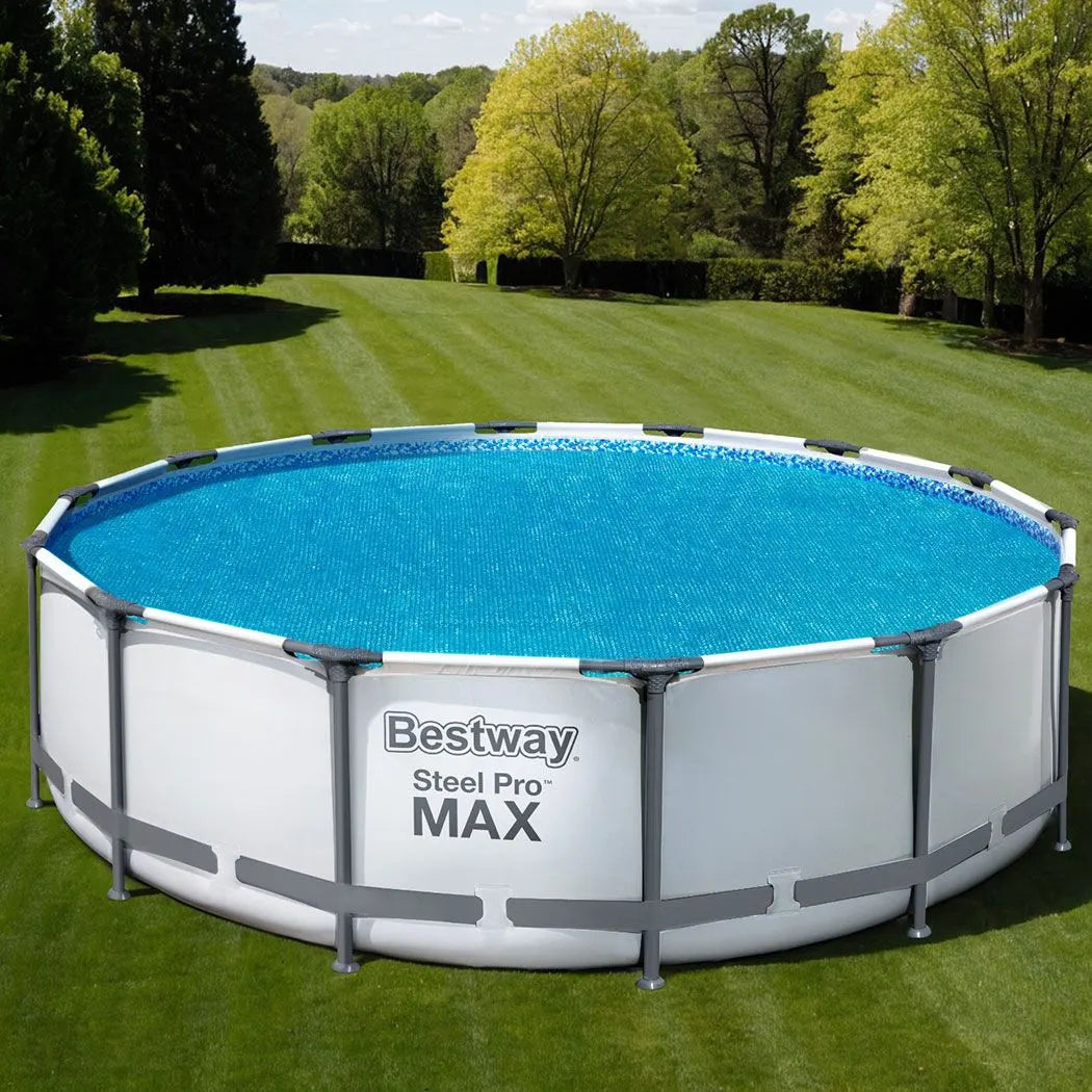 Bestway Pool Cover Solar Fits 4.17m Round Above Ground Swimming Pool Blanket - Image 7