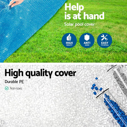Bestway Pool Cover Fits 3.05m/10ft Round Swimming Pool PE Blanket 2.89m - Image 4