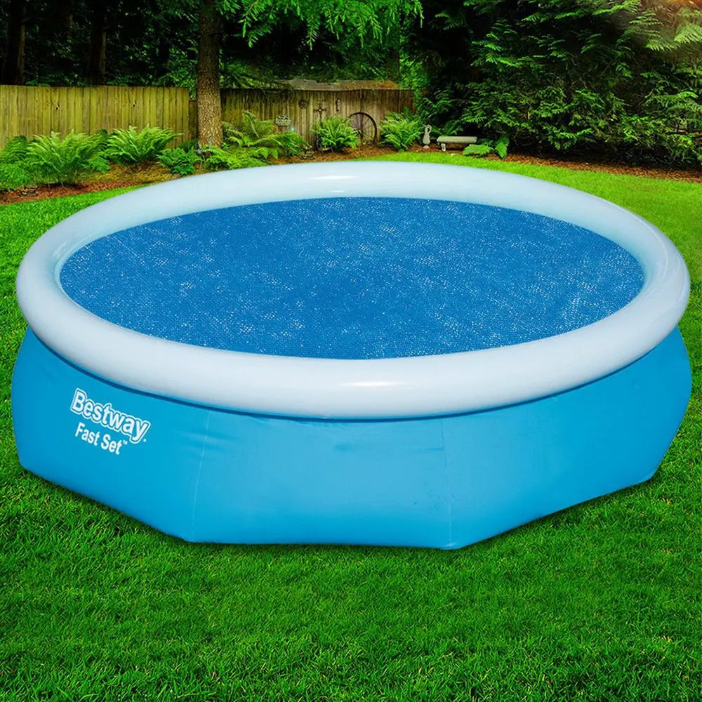 Bestway Pool Cover Fits 3.05m/10ft Round Swimming Pool PE Blanket 2.89m - Image 8