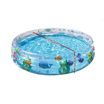 Bestway Swimming Pool Above Ground Play Kids Pools Inflatable Round Family Pool - Image 2