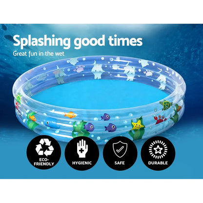 Bestway Swimming Pool Above Ground Play Kids Pools Inflatable Round Family Pool - Image 4
