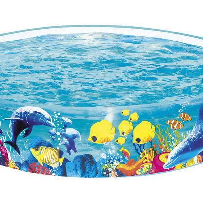 Bestway Kids Pool 183x38cm Round Above Ground Rigid Swimming Pools Undersea 946L - Image 3