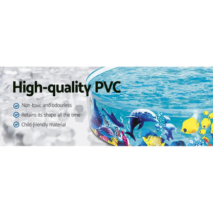 Bestway Kids Pool 183x38cm Round Above Ground Rigid Swimming Pools Undersea 946L - Image 4