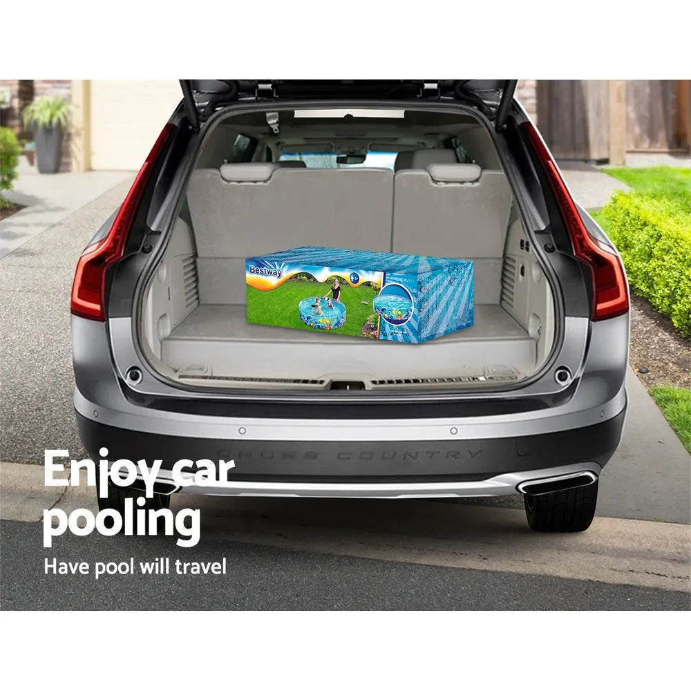 Bestway Kids Pool 183x38cm Round Above Ground Rigid Swimming Pools Undersea 946L - Image 6
