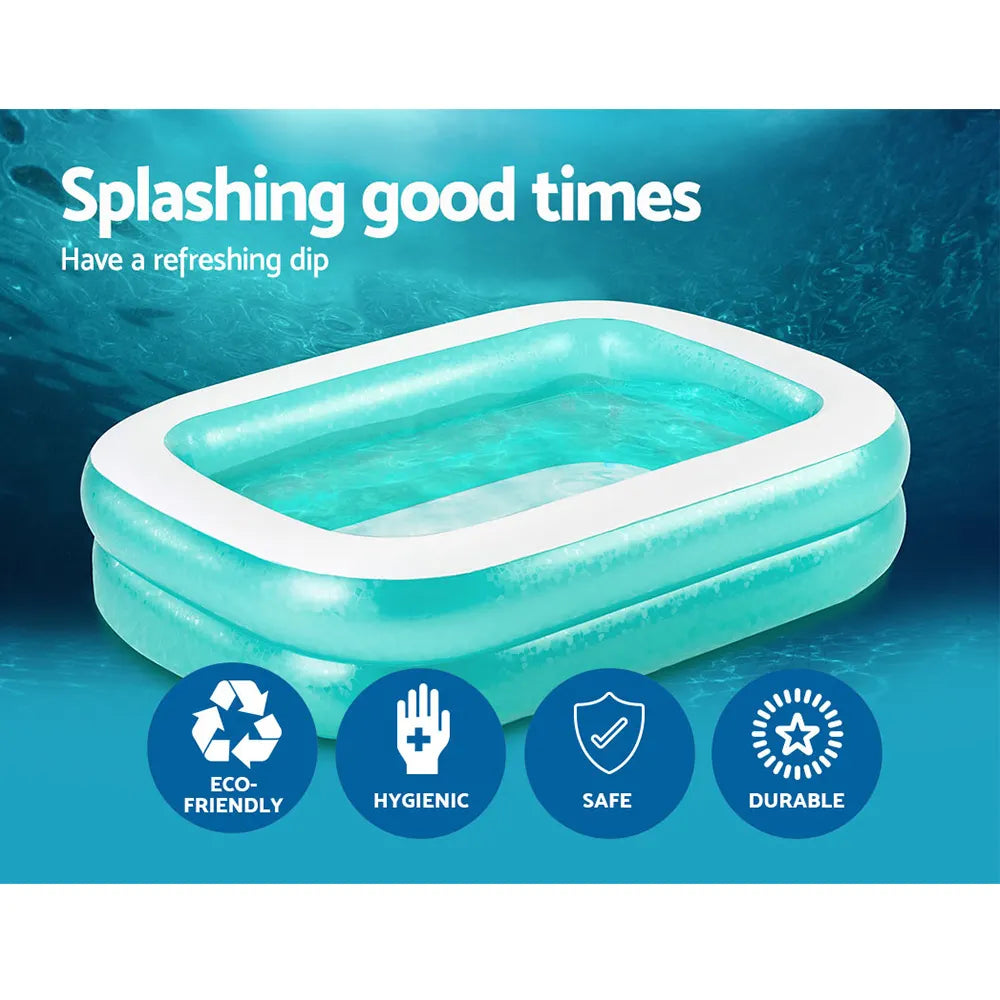 Bestway Kids Pool 200x146x48cm Inflatable Above Ground Swimming Pools 450L - Image 4