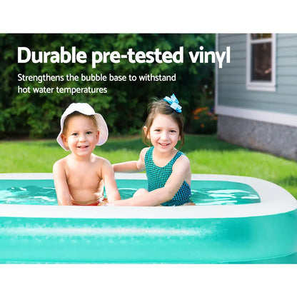 Bestway Kids Pool 200x146x48cm Inflatable Above Ground Swimming Pools 450L - Image 6