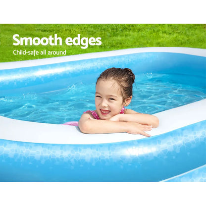 Bestway Kids Pool 262x175x51cm Inflatable Above Ground Swimming Pools 778L - Image 6