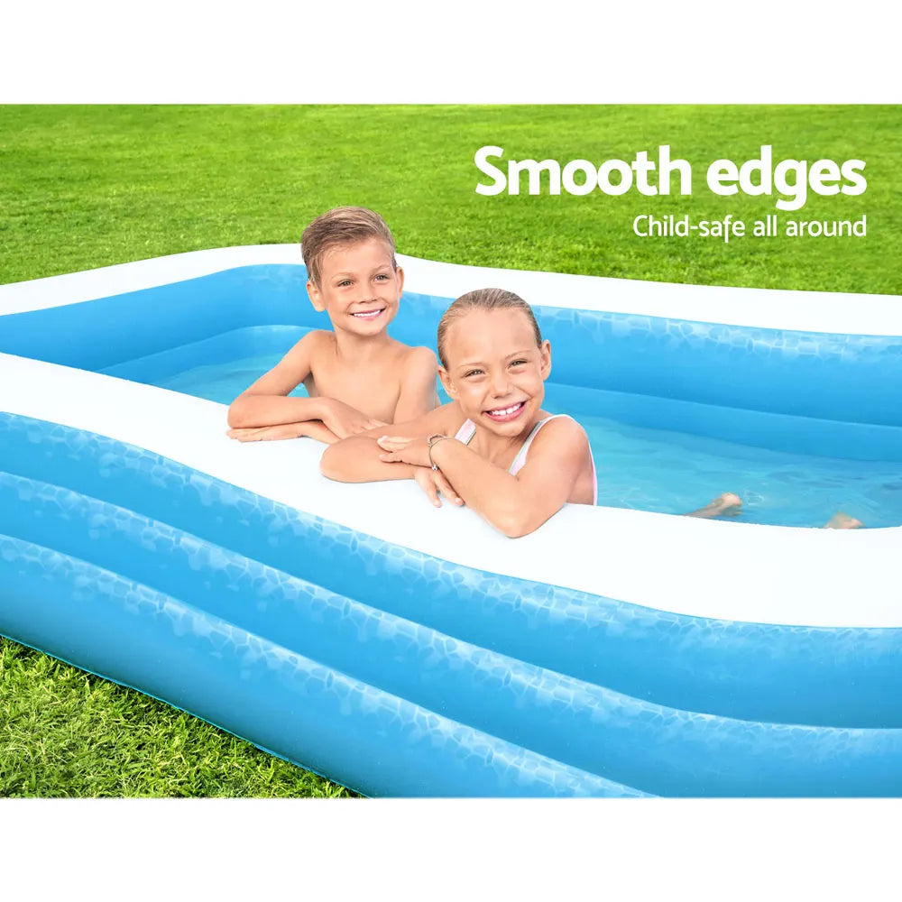 Bestway Kids Pool 305x183x56cm Inflatable Above Ground Swimming Pools 1161L - Image 6
