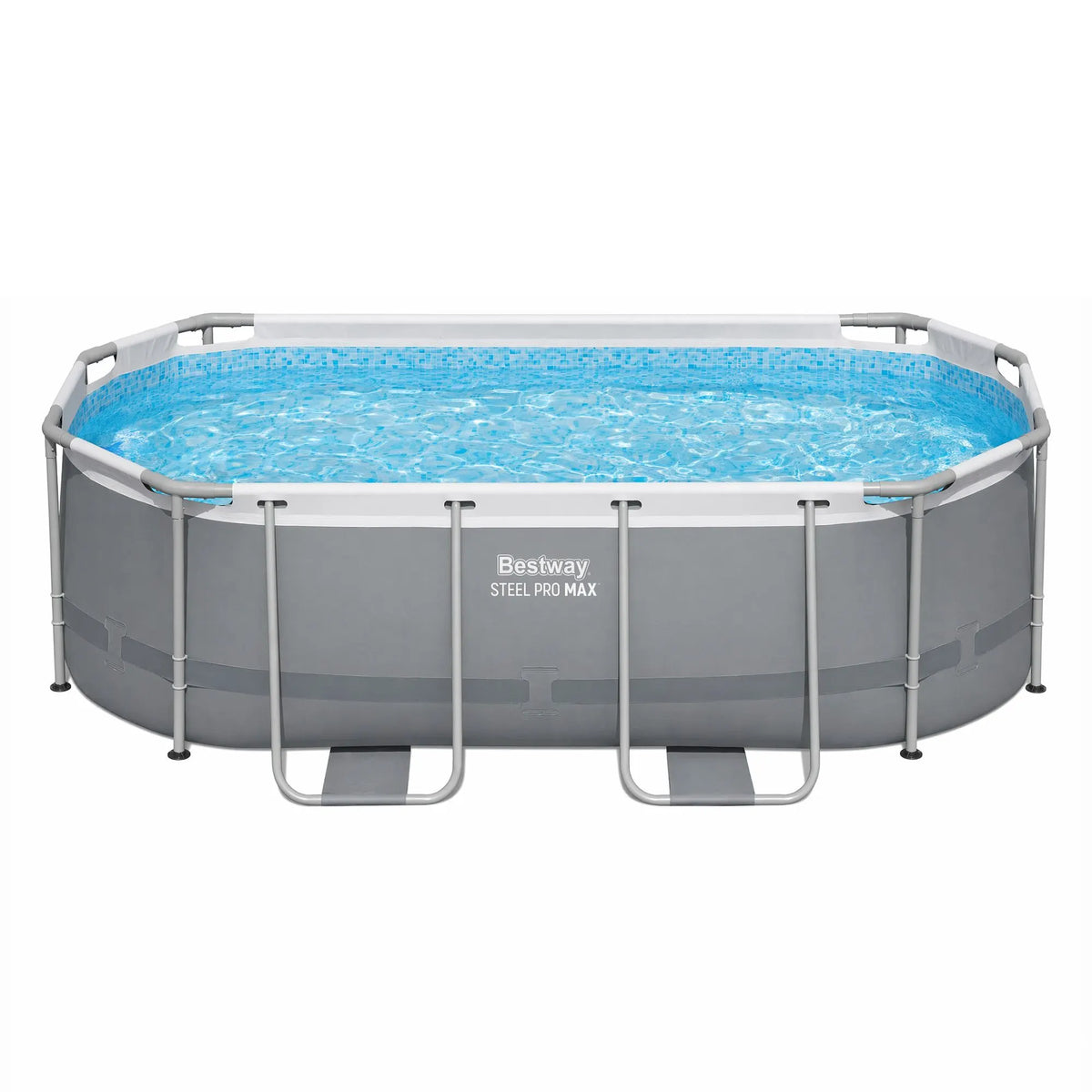 Bestway Swimming Pools 305cm x 200cm x 84cm Steel Above Ground Backyard Pool Set - Image 3