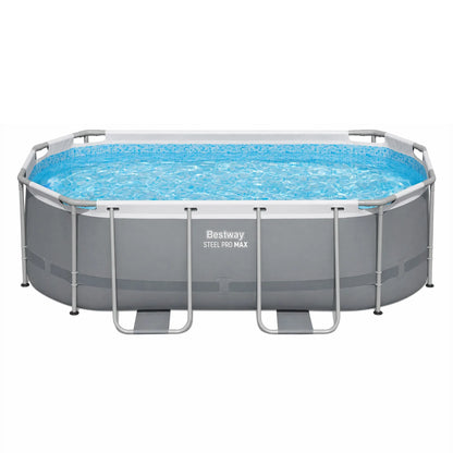 Bestway Swimming Pools 305cm x 200cm x 84cm Steel Above Ground Backyard Pool Set - Image 3