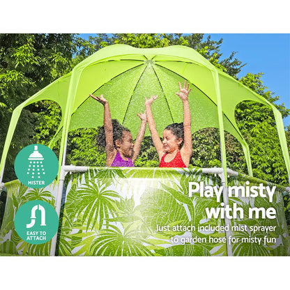 Bestway Kids Pool 244x51cm Steel Frame Swimming Play Pools Canopy 1688L - Image 6