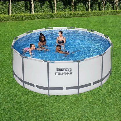 Bestway 366cm Swimming Pool Above Ground Pools Round Filter Pump Cover Ladder - Image 7