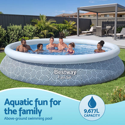 Bestway 457cm Swimming Pool Inflatable Above Ground Round Pools w/ Filter Pump - Image 5