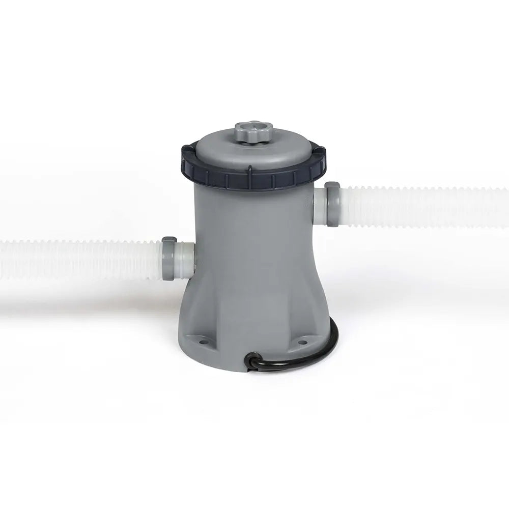 Bestway Swimming Pool 400x211x81cm Steel Frame Above Ground Pools w/ Filter Pump 5700L - Image 2