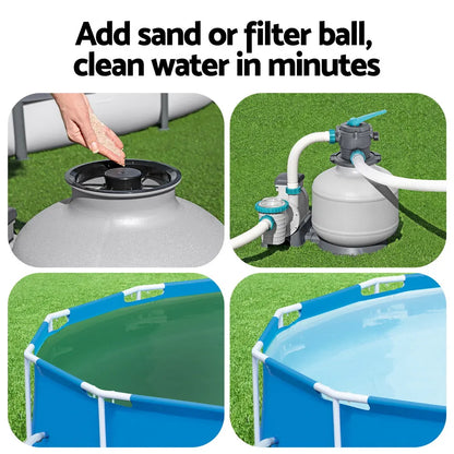 Bestway Pool Pump Sand Filter 3000GPH 11355L/H Pools Flowclear™ Filters - Image 6