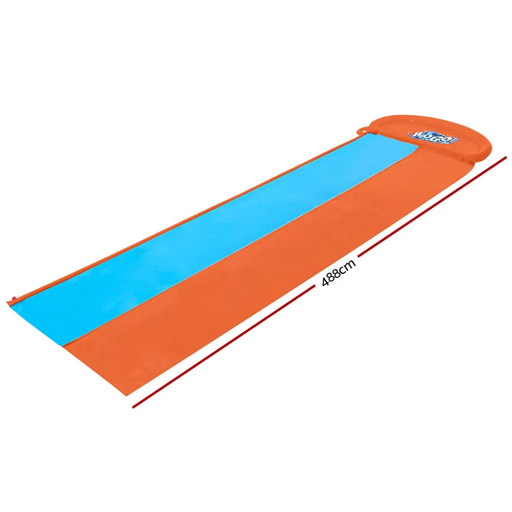 Bestway Water Slide Kids Slip 488cm Dual Slides Inflatable Splash Pad - Image 2