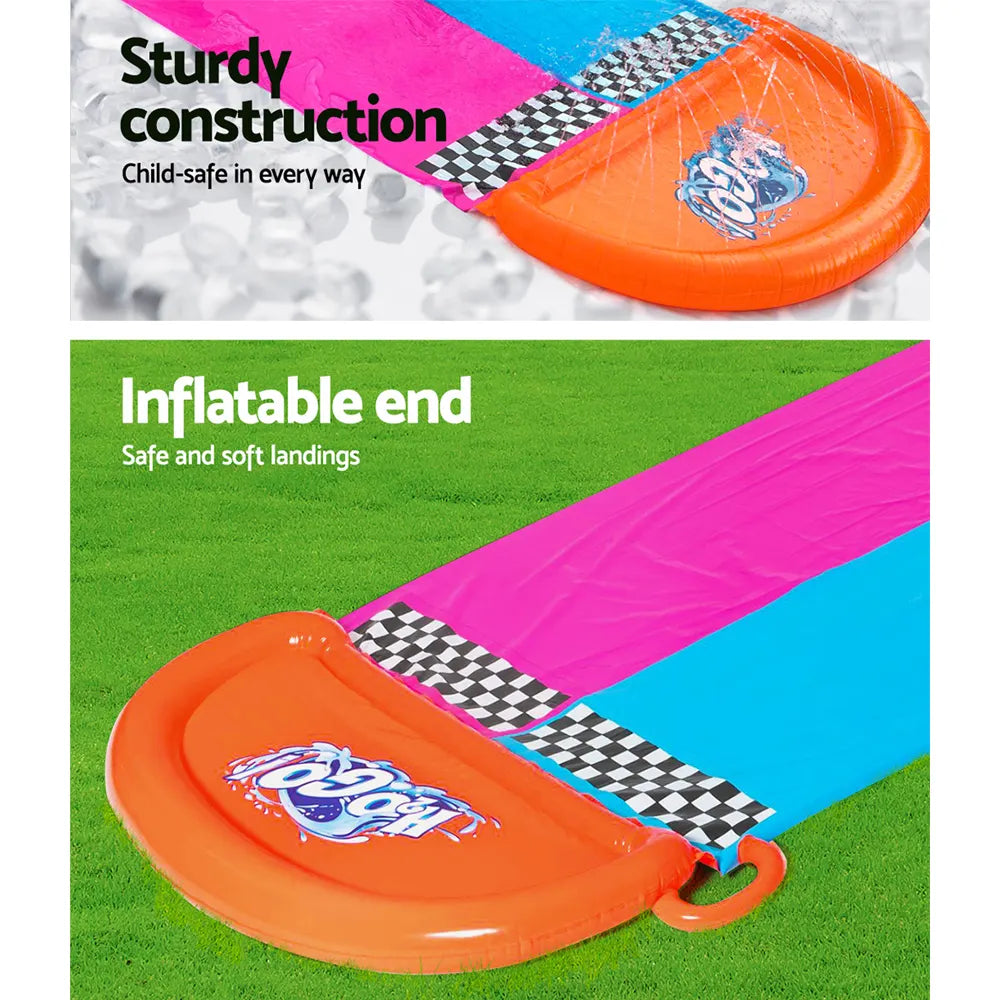 Bestway Water Slide Slip Kids 488cm Dual Slides Splash Pad - Image 5
