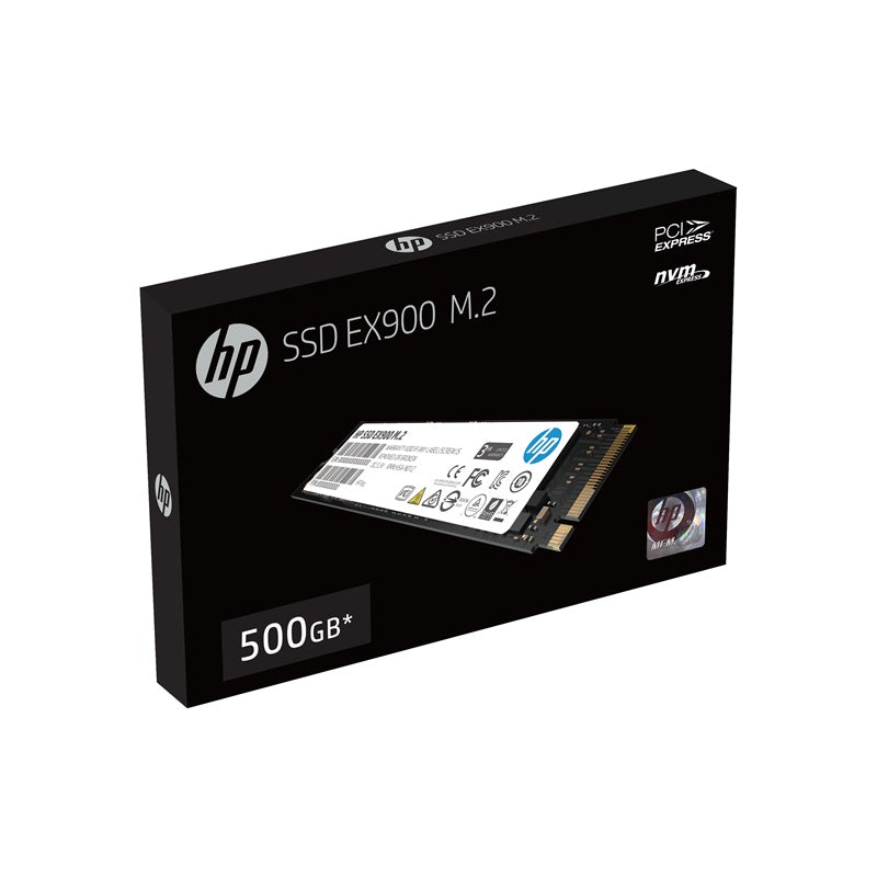 HP EX900 500GB PCIe3.0x4 SSD M.2 SSD 2100MB/s  1500MB/s  3D NAND Flash