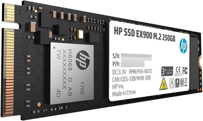 HP EX900 500GB PCIe3.0x4 SSD M.2 SSD 2100MB/s  1500MB/s  3D NAND Flash