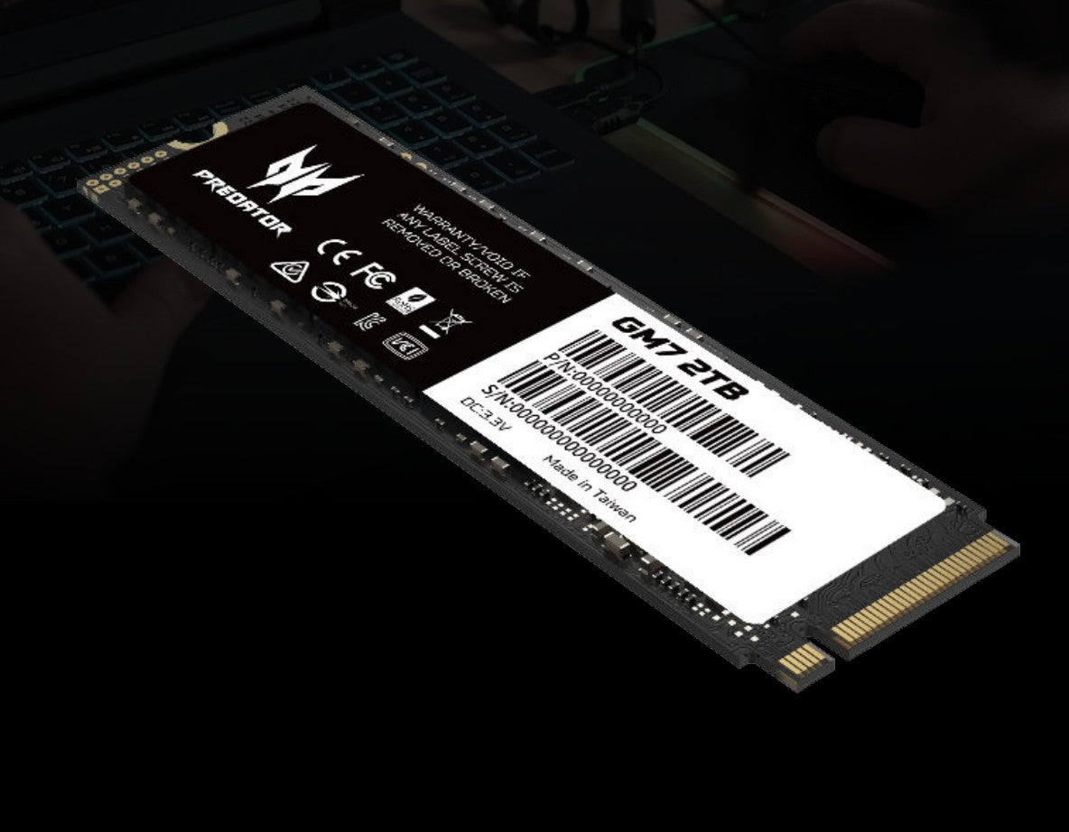 Predator GM7-2TB M.2 NVMe PCIe Gen 4*4 2TB Up to 7200 MB/s Read and 6300 MB/s BL.9BWWR.119- 5 Yea...