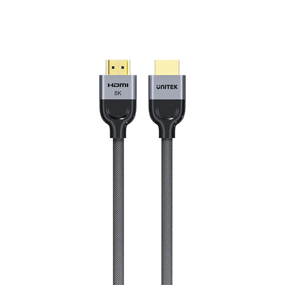 Unitek 1M Male to Male 8K HDMI2.1 Cable - Display Accessories