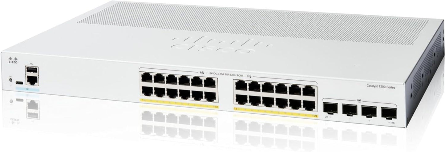 Cisco C1200 24-Port Gigabit PoE Switch - Network - Switches