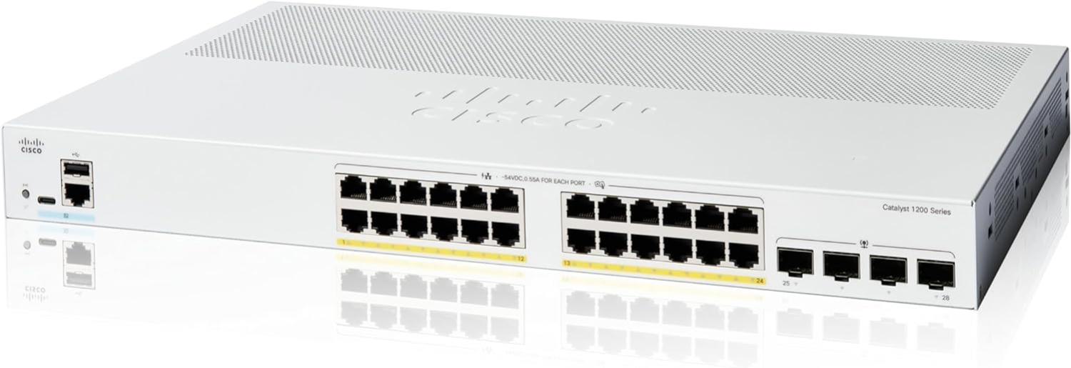 Cisco C1200 24-Port Gigabit PoE Switch - Network - Switches