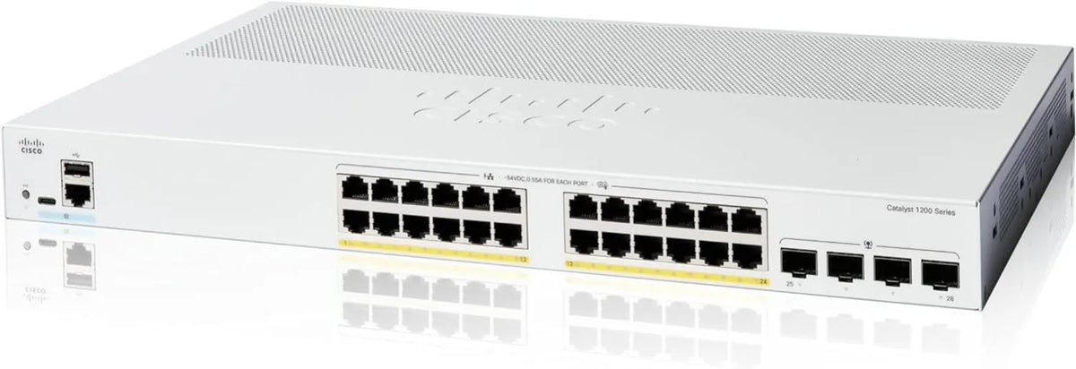 Cisco C1200 24-Port Gigabit PoE Switch - Network - Switches