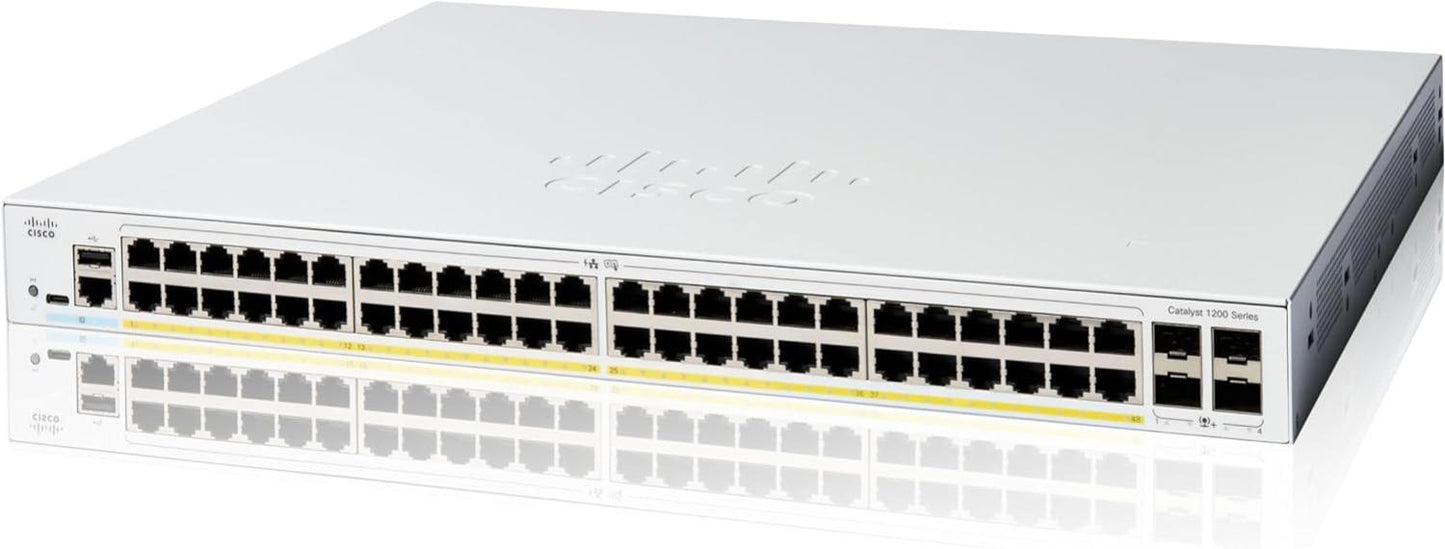 Cisco C1200 48-Port Gigabit PoE Switch - Network - Switches